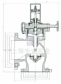 GA49H-40主安全閥結構圖