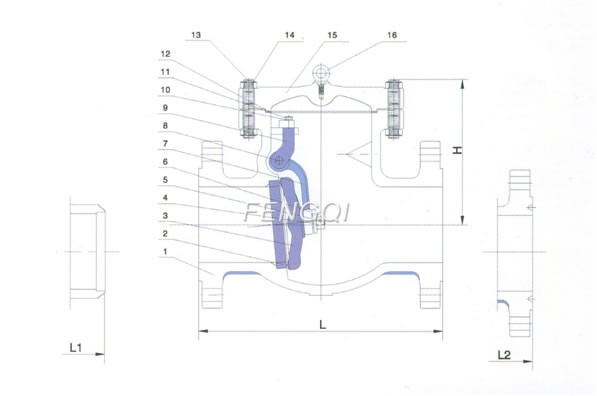 Cast Steel Check Valve Series  