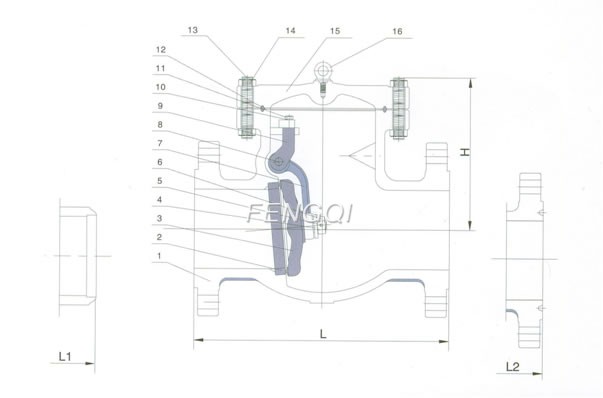 Cast Steel Check Valve Series  