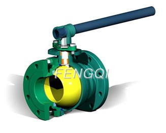 Cast Steel Floating Ball Valve  