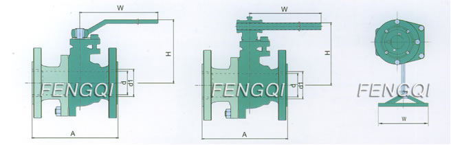 Cast Steel Floating Ball Valve  