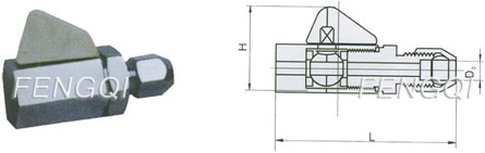 QY-2 Socket type ball valve diagram