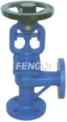 Bellow Seal Globe Valves, Angle, DIN