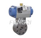 Pneumatic Wafer Type Titanium Ball Valves