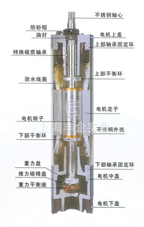 潛水泵 結(jié)構(gòu)圖