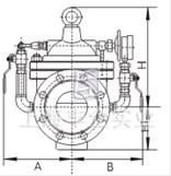 300X緩閉止回閥 結(jié)構(gòu)圖2