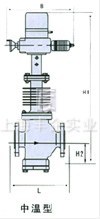 電動直通單、雙座調(diào)節(jié)閥 結(jié)構(gòu)圖