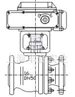 ZAJQ電動調(diào)節(jié)球閥結(jié)構(gòu)