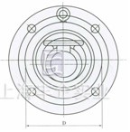 H74X、H74H型對夾圓片式止回閥外形尺寸圖1